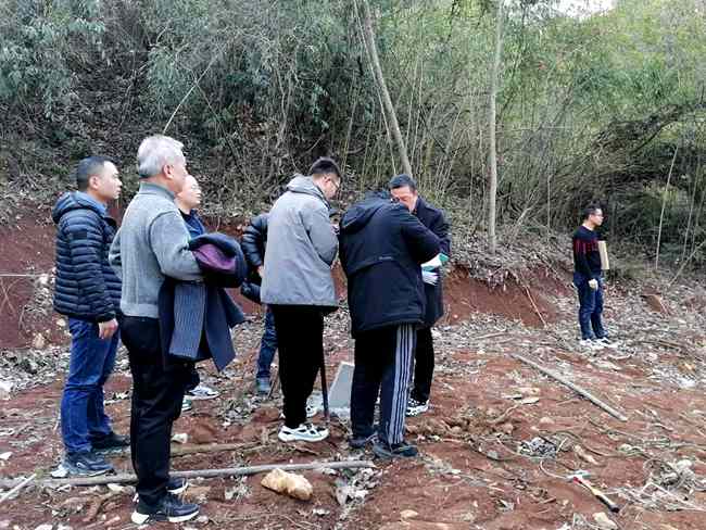 青阳县西边山整合区熔剂用白云岩矿、石灰岩矿勘探野外验收现场_副本.jpg